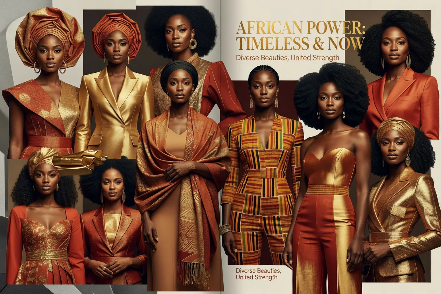 15 femmes africaines inspirantes : beauté, style et charisme naturel
