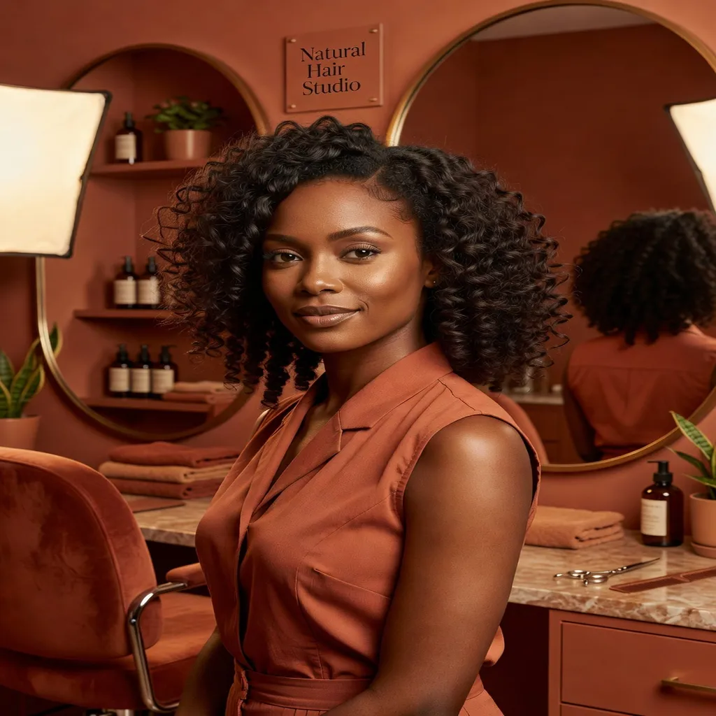 Coiffeuse afro spécialiste des cheveux naturels africains