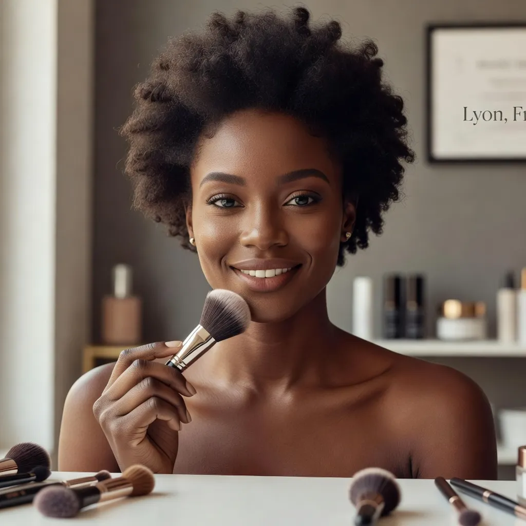 Rokia Touré, make-up artist spécialiste beauté africaine, studio professionnel, Lyon