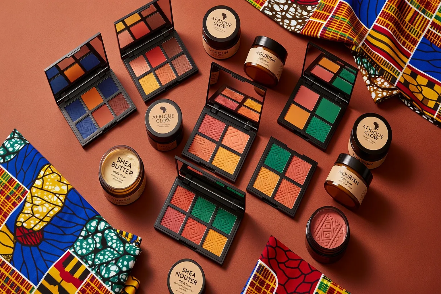 Produits cosmétiques de marques africaines — skincare et beauté